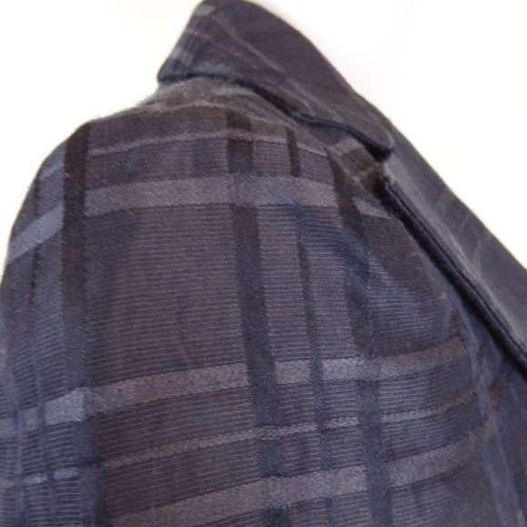 Emporio Giorgio Armani navy blazer 4 i38 tonal stripe made in Italy